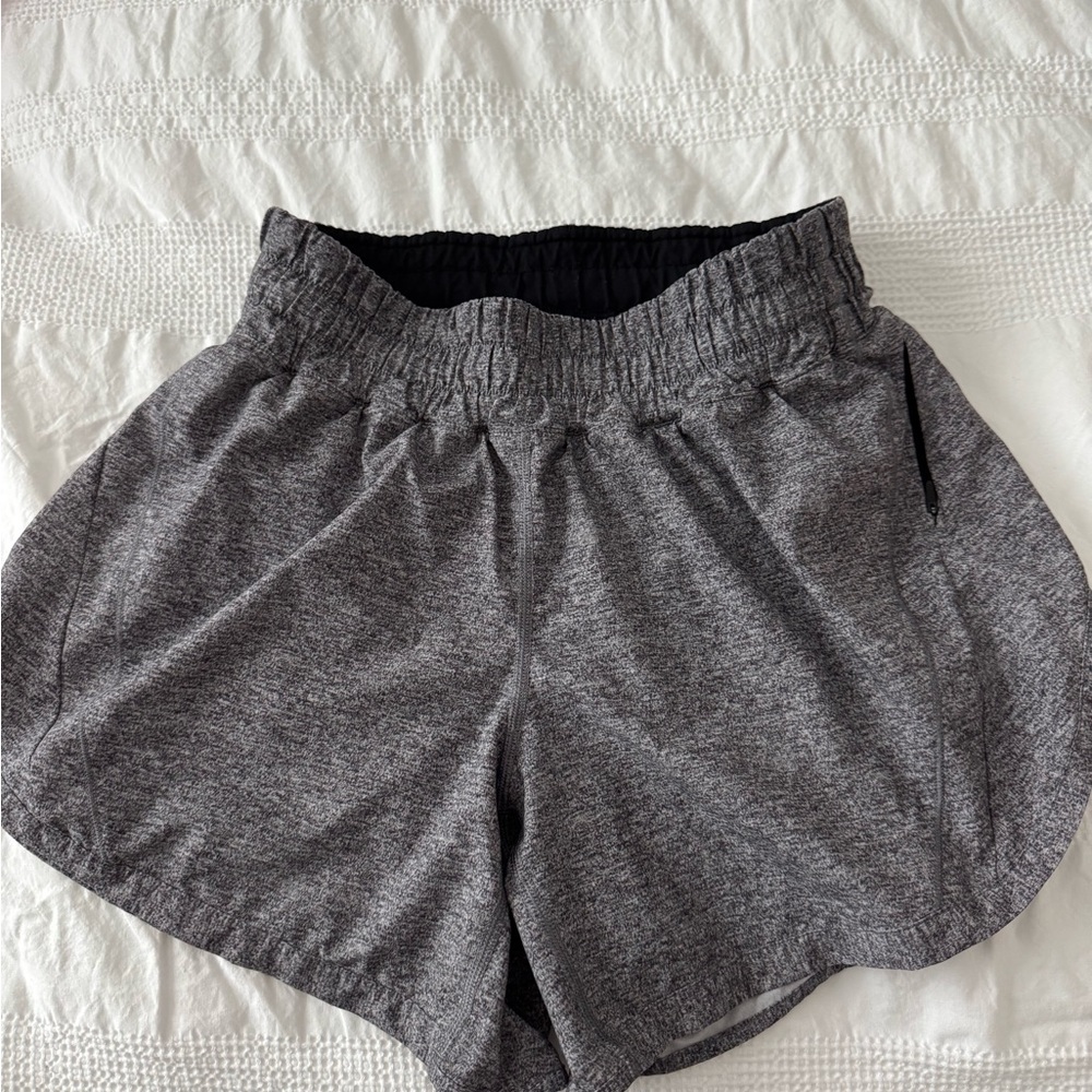 Lululemon Track That Mid Rise Lined Shorts